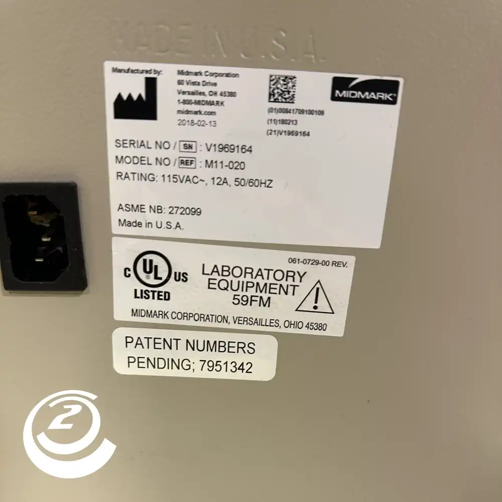 Midmark M11 Ultraclave