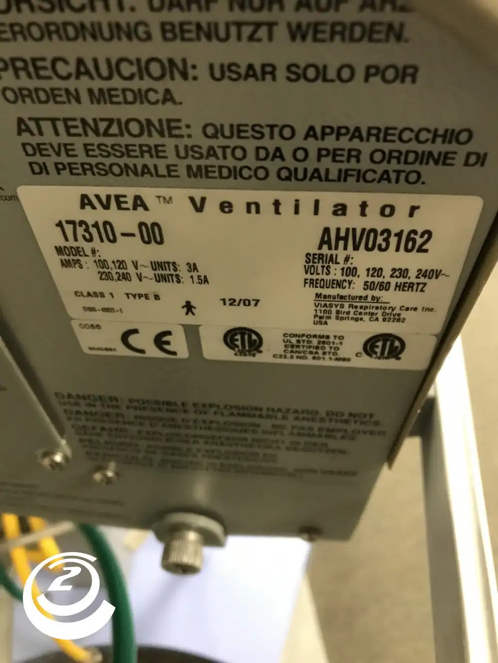 Viasys AVEA 17310-00