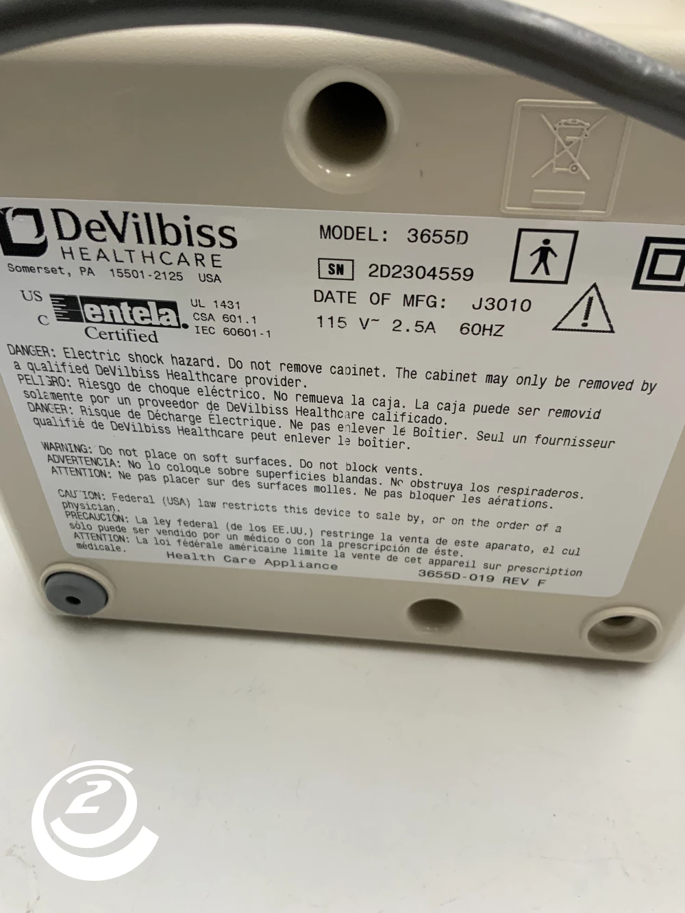 Devilbiss COMPACT COMPRESSOR