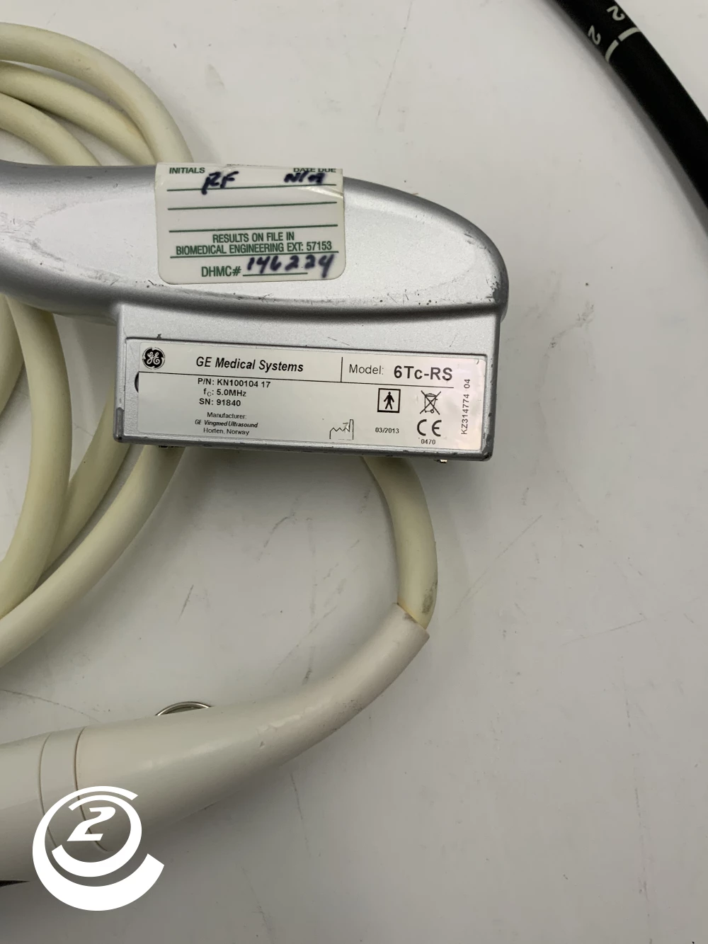 GE Vingmed Ultrasound 6Tc-RS