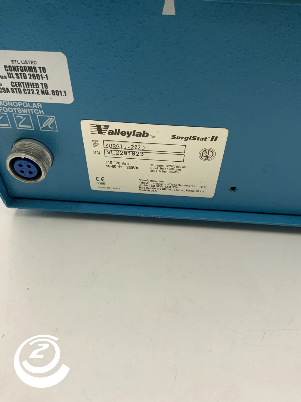 Valleylab SurgiStat II