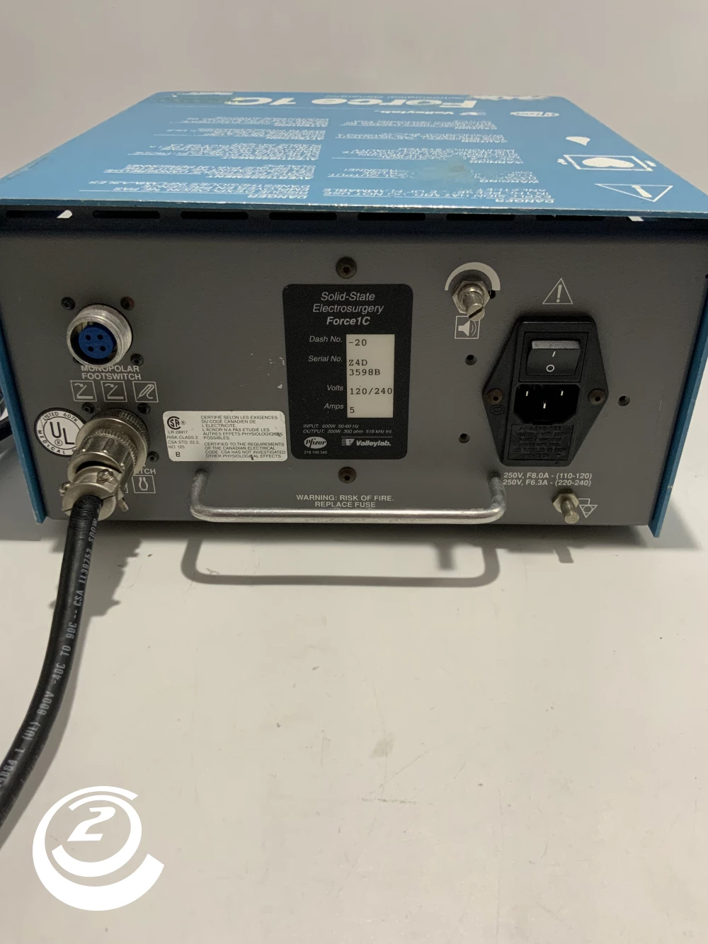 Valleylab Force 1C ESU Electrosurgical Generator