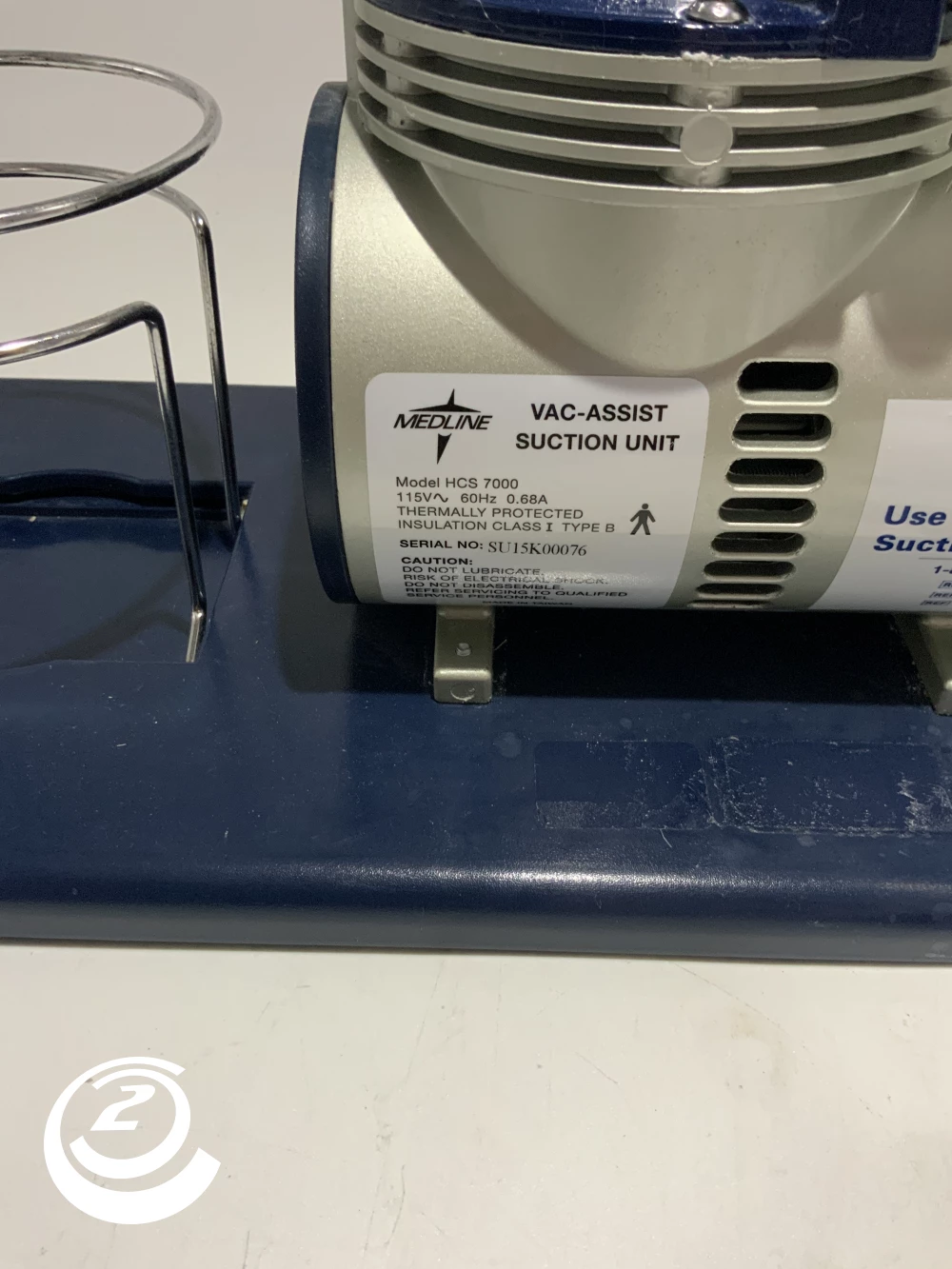 Medline HCS 7000 Vac-Assist Suction Aspirator Pump