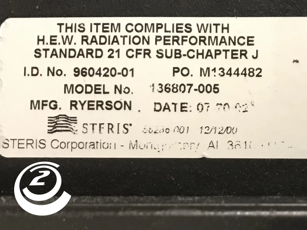 Steris 136807-005