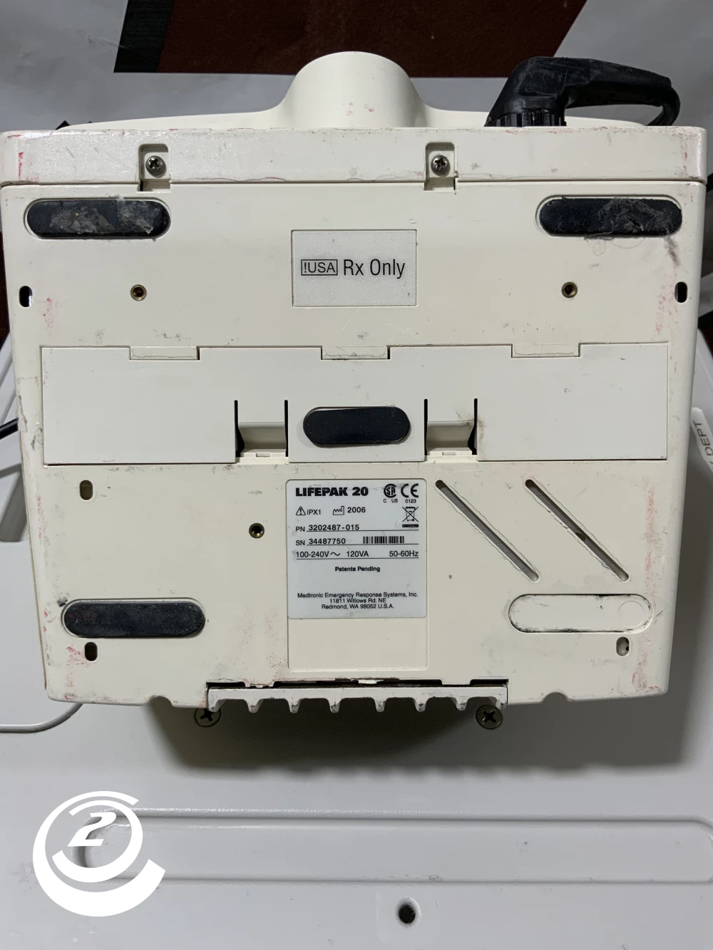 Lifepak Medtronic 20 defibrillator