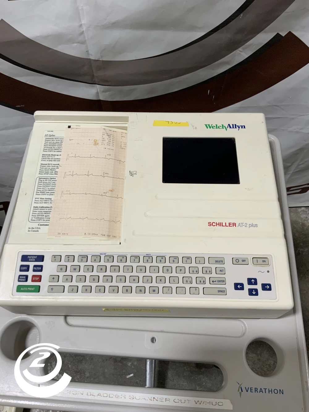 Welch Allyn Schiller AT-2 EKG