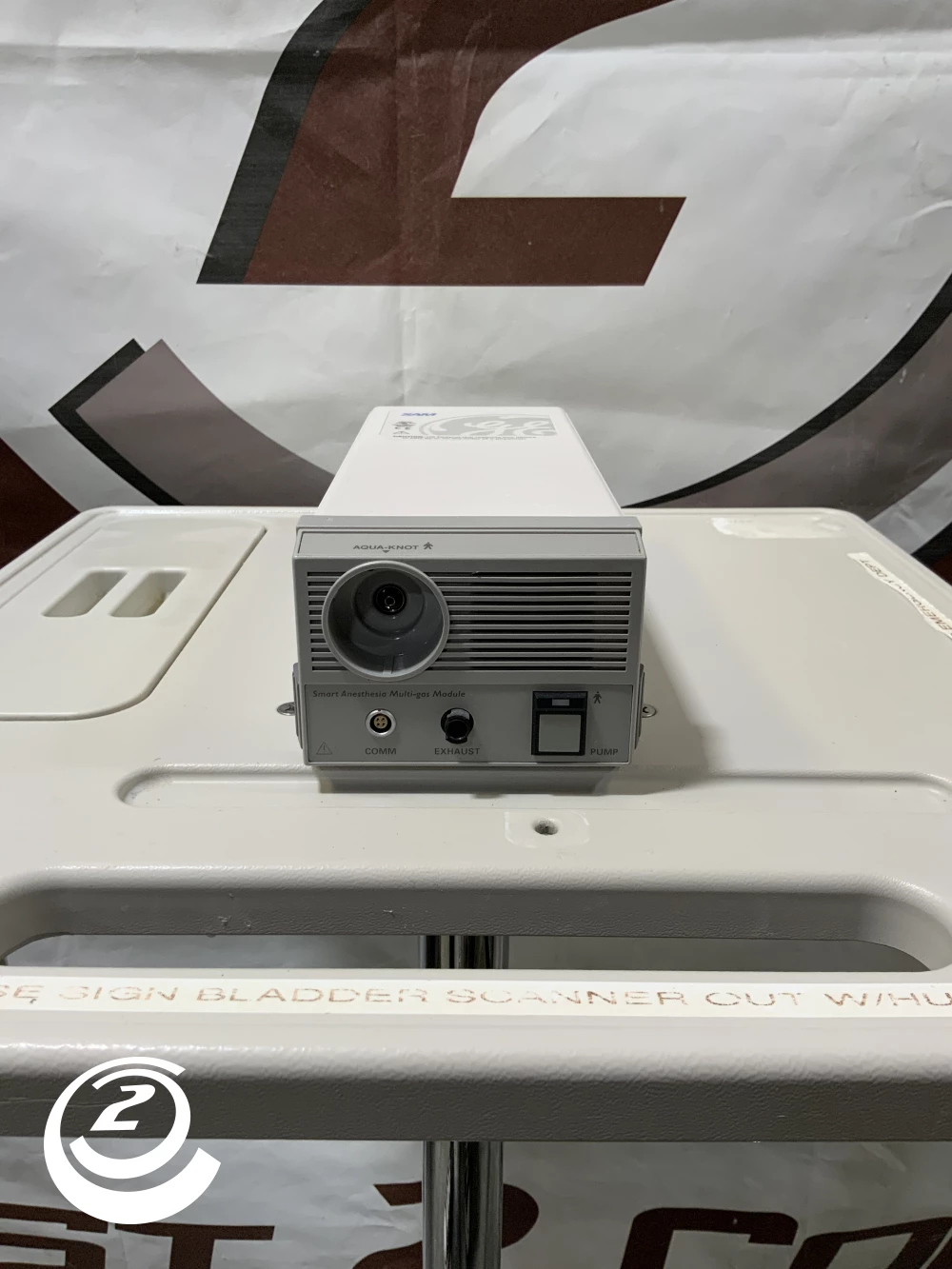 GE Sam Smart Anesthesia Multi-Gas Module Aqua-Knot