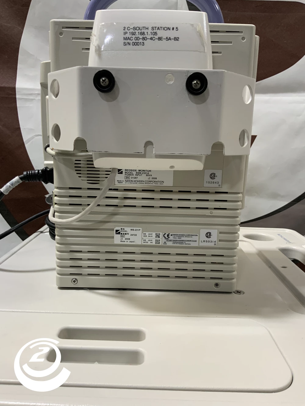 Nihon Kohden BSM-2351A Bedside Patient Monitor