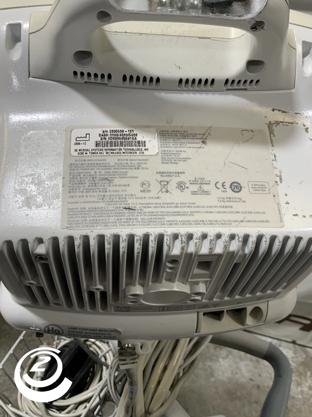 GE Dash 3000 Patient Monitor