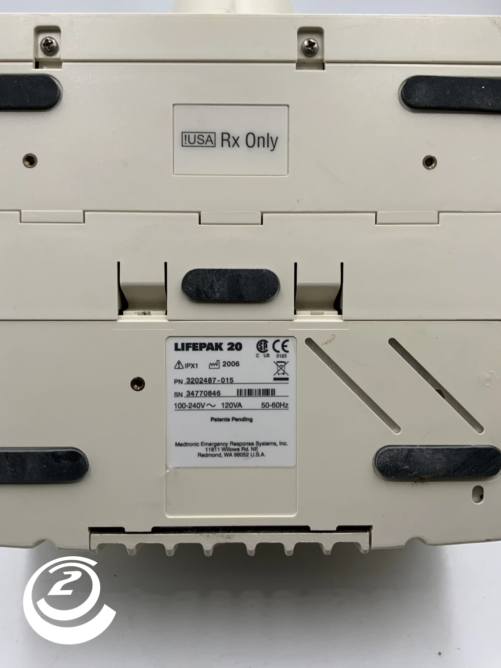 Medtronic Lifepak 20e defibrillator
