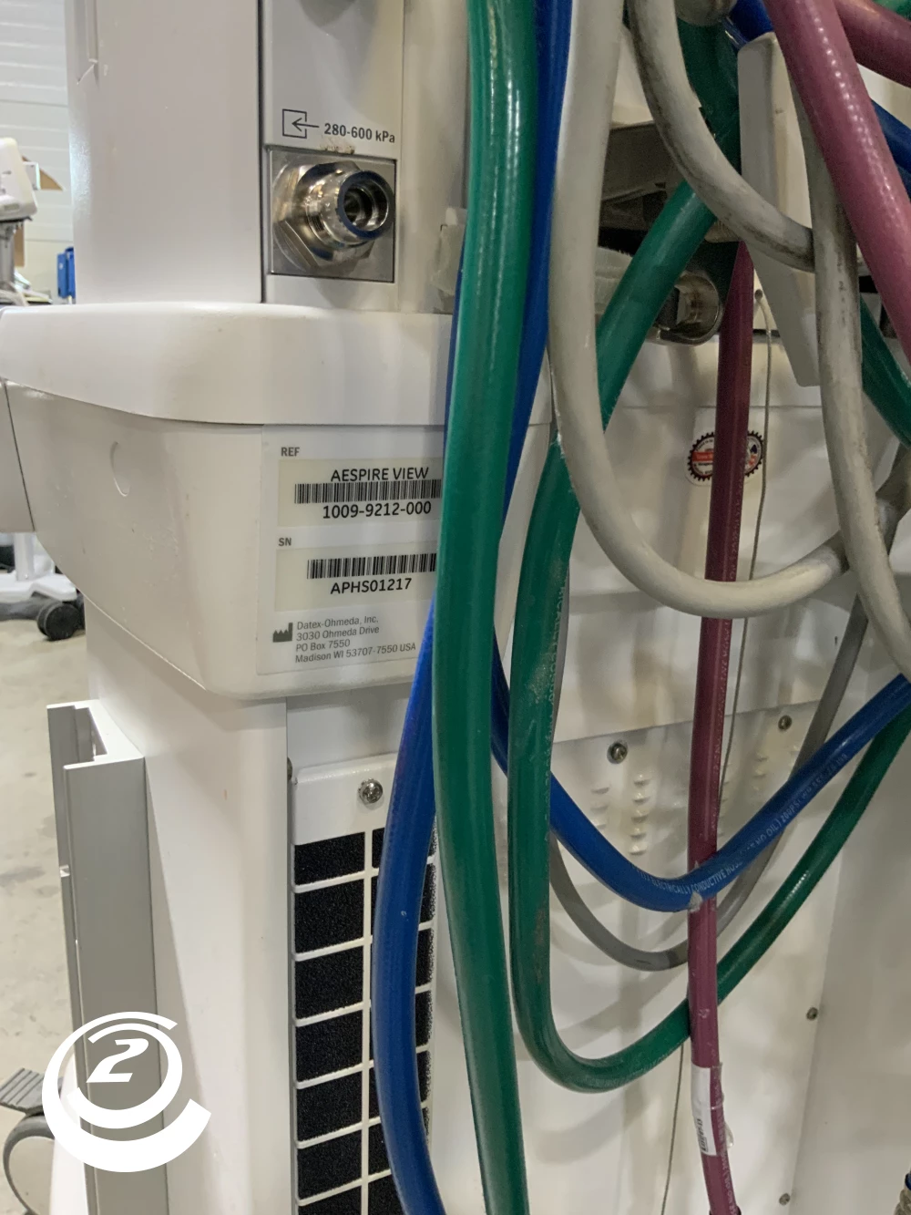 GE Datex Ohmeda Aspire View