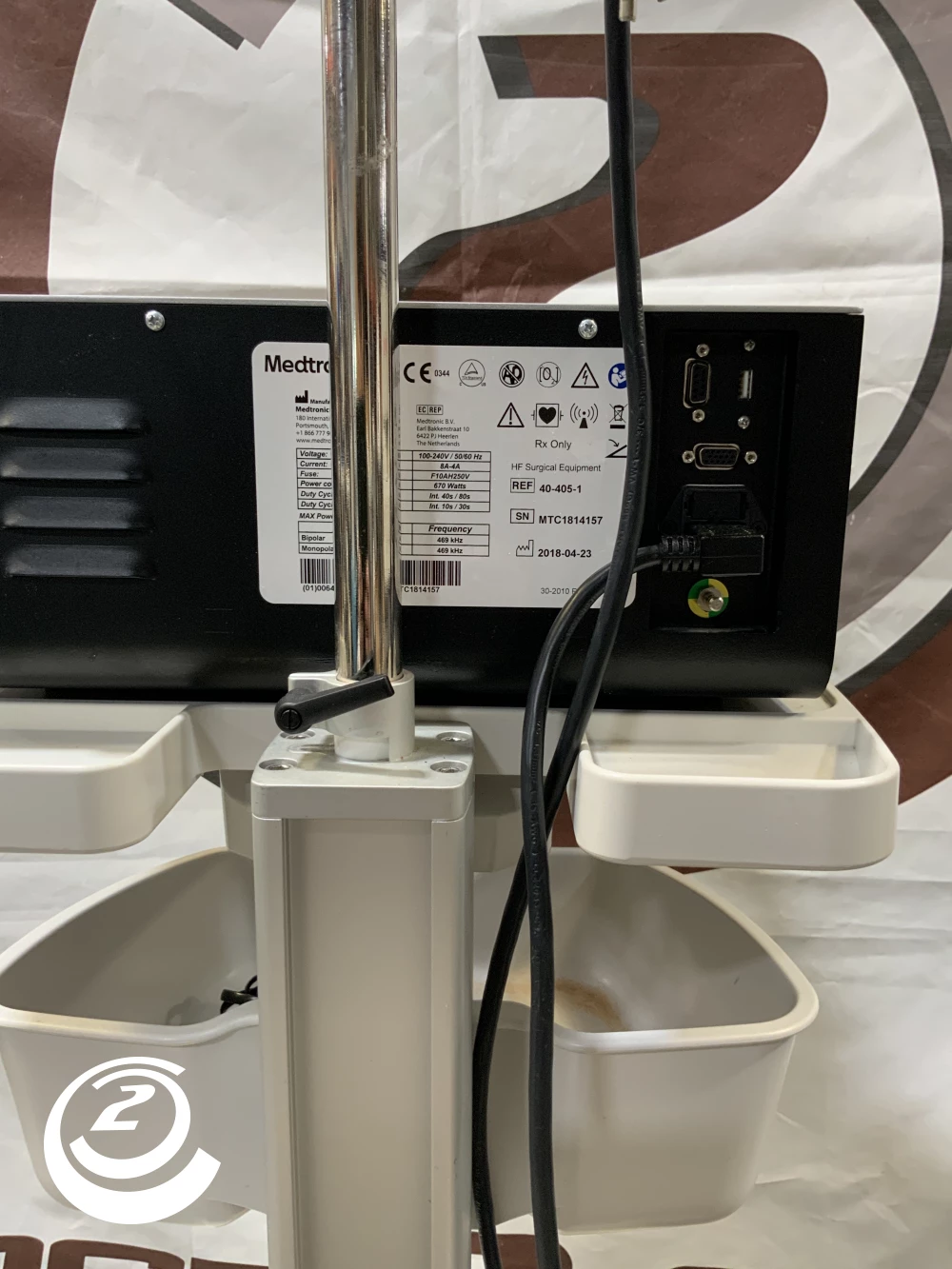 Medtronic AEX Generator 40-405-1R Plasmablade Aquamantys SW V 3.0