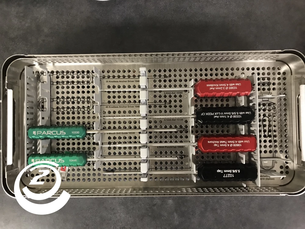 Parcus Suture Anchor Instrumentation Set 10761