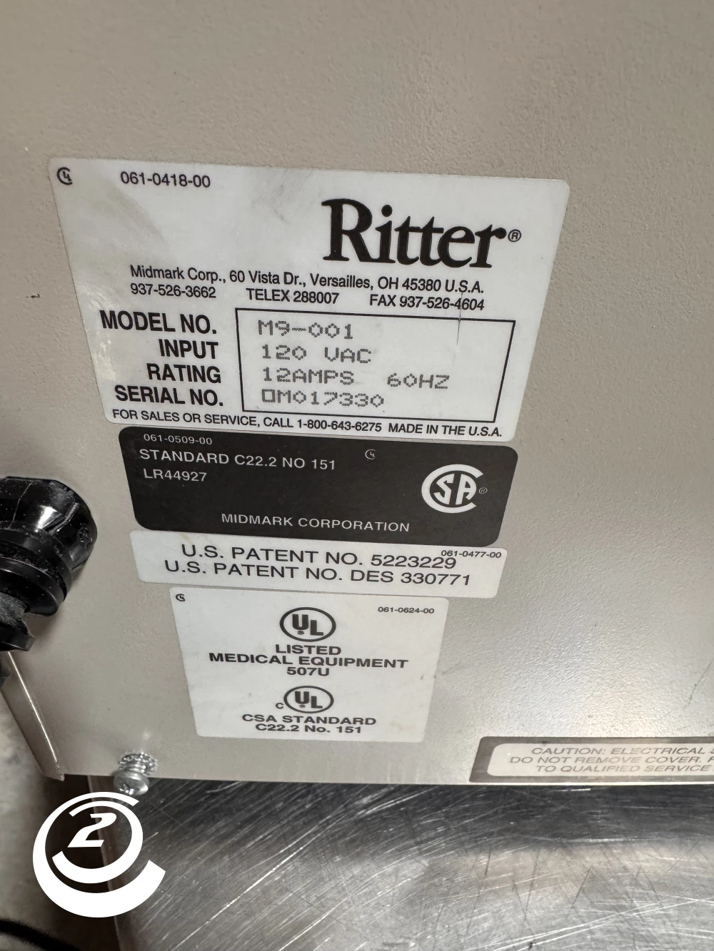 Ritter M9-001