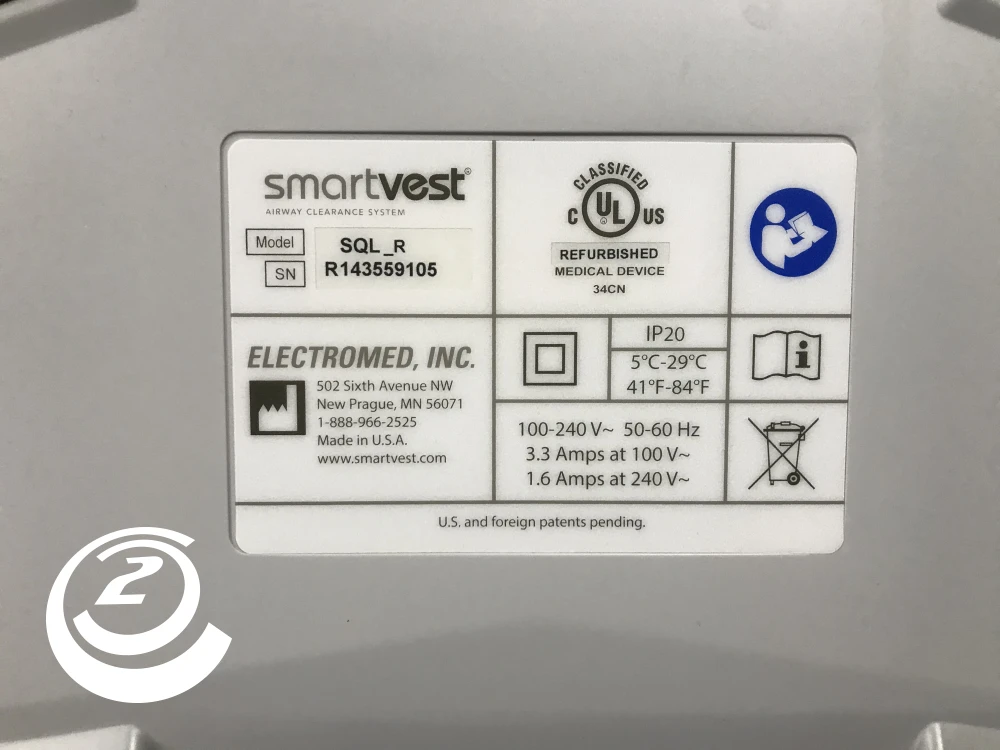 Electromed Smartvest SQL_R