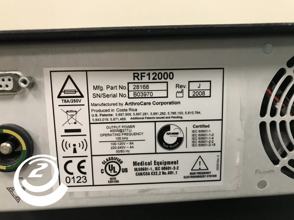 Arthrocare Quantum 2 RF12000
