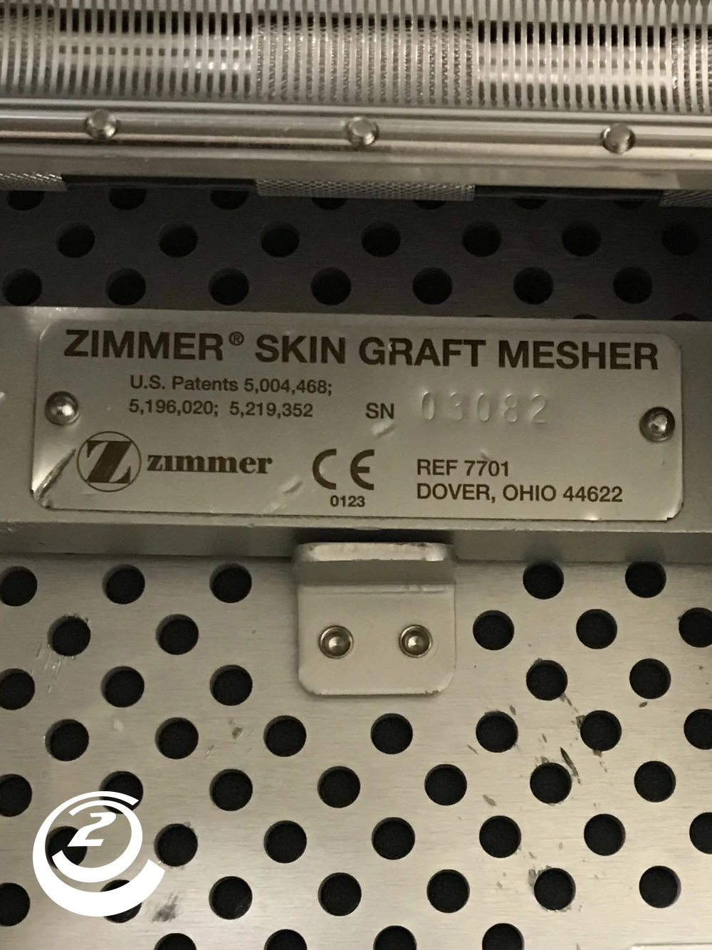 Zimmer Skin Graft Mesher 7701
