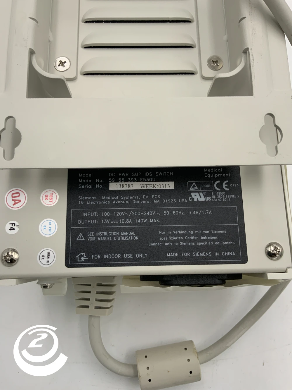 Siemens DC POWER SUPPLY