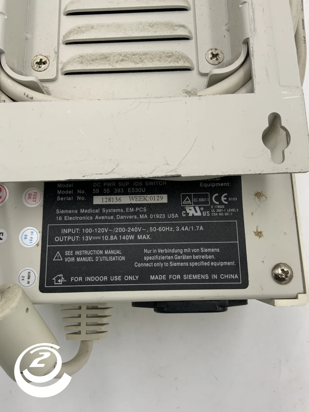 Siemens DC POWER SUPPLY