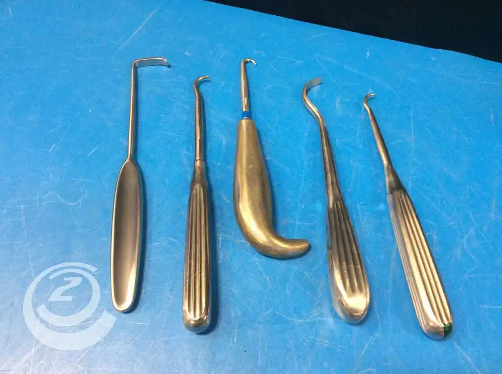 Jarit Surgical elevator and bone hooks