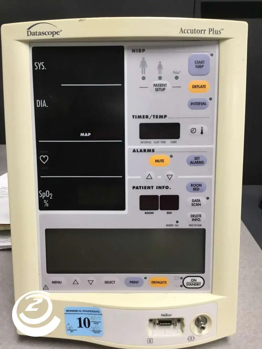 Datascope Accutorr Plus