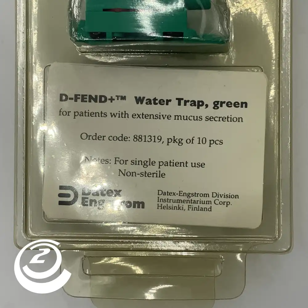 Datex-Engstrom D-Fend+ Water Trap