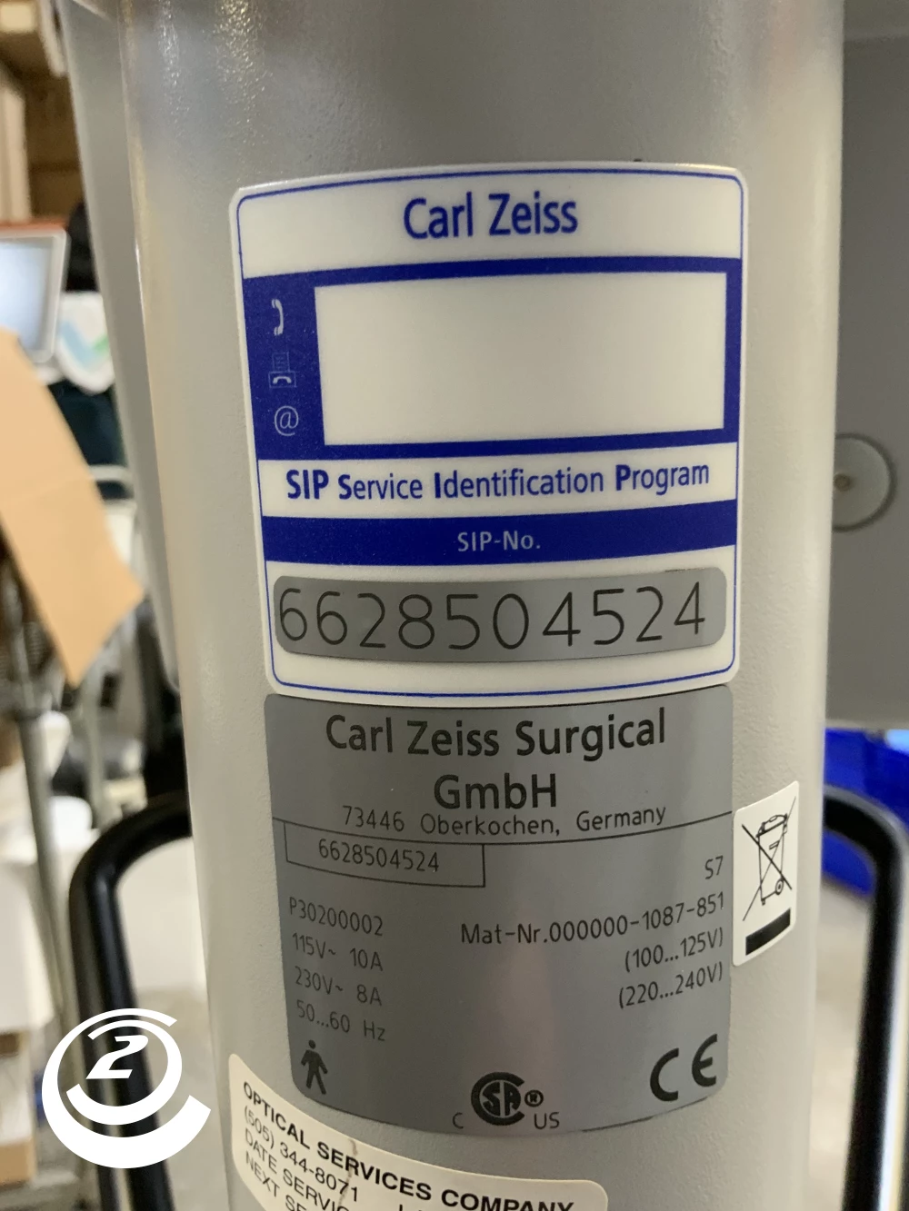 Zeiss OPMI Sensera