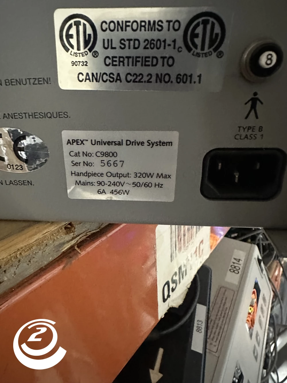 Linvatec Apex Universal Drive System C9800