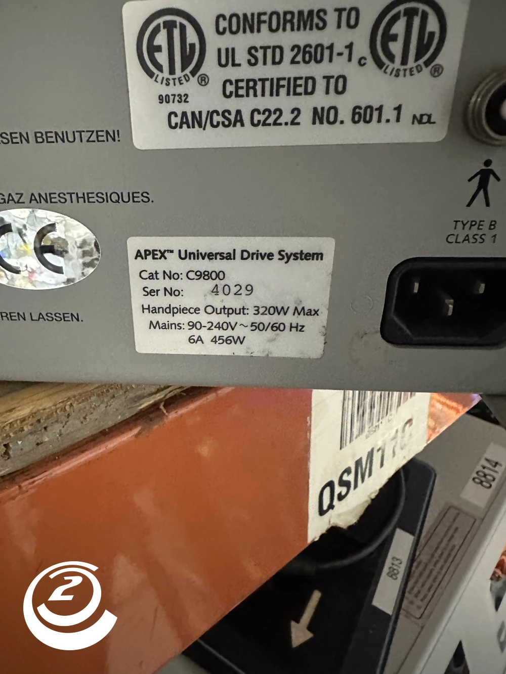 Linvatec Apex Universal Drive System C9800