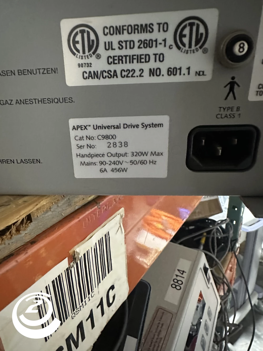 Linvatec Apex Universal Drive System C9800