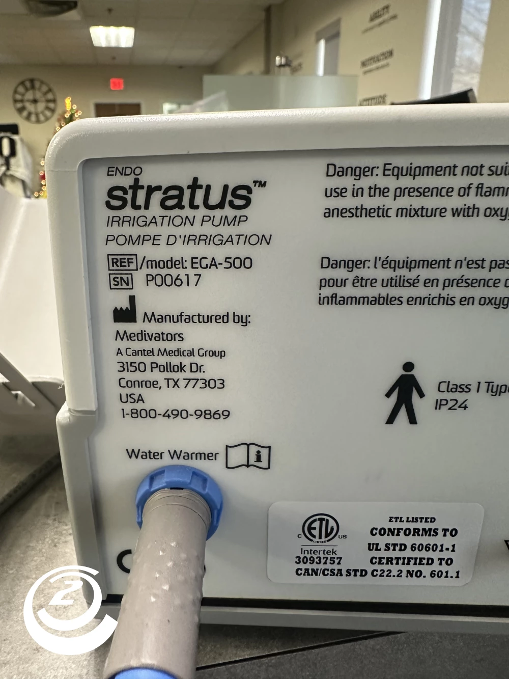 Medivators Endo Stratus CO2 Insufflator EGA-500