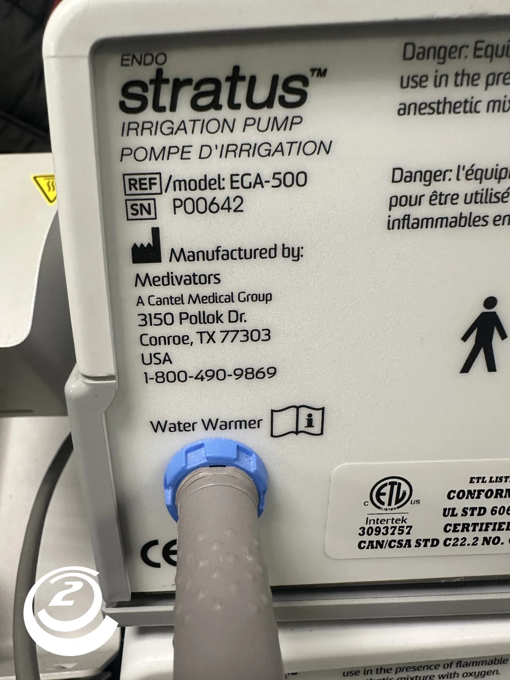 Medivators Endo Stratus CO2 Insufflator EGA-500