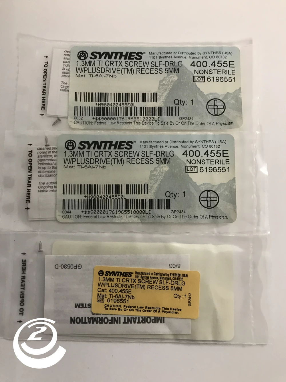 Depuy/Synthes 400.455E