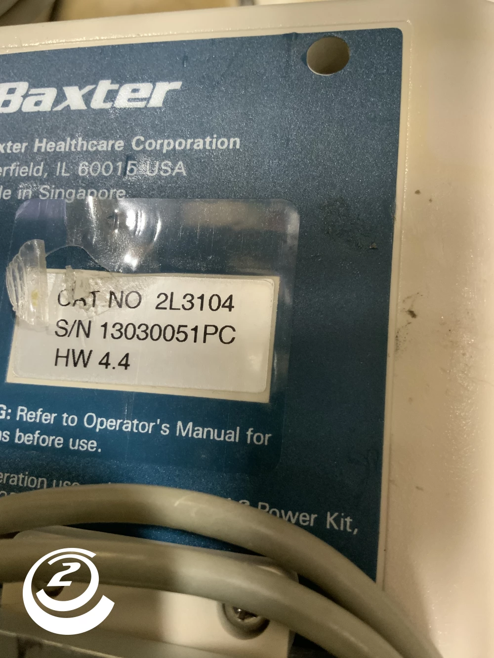 Baxter PCA II