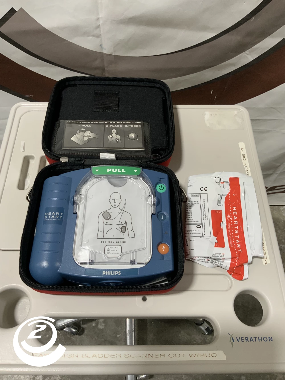 Philips HEARTSTART FRX AED with Case