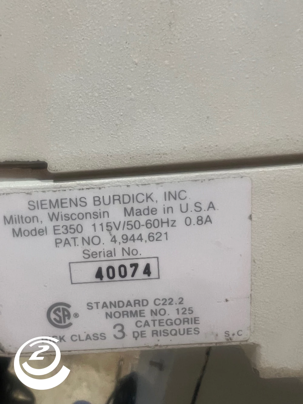 Burdick E350