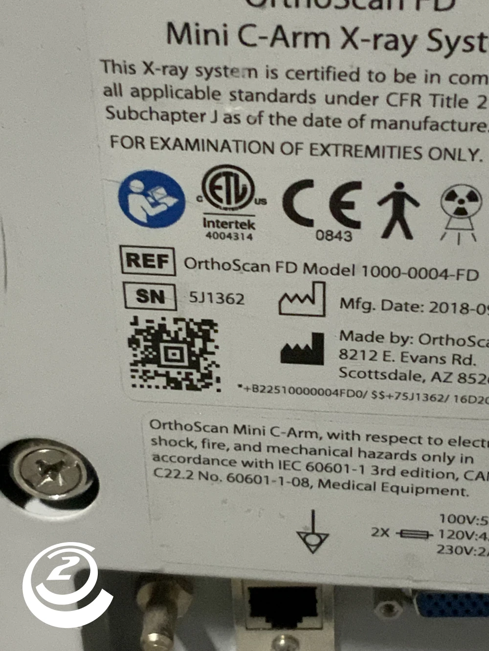 Orthoscan 1000-0004-FD