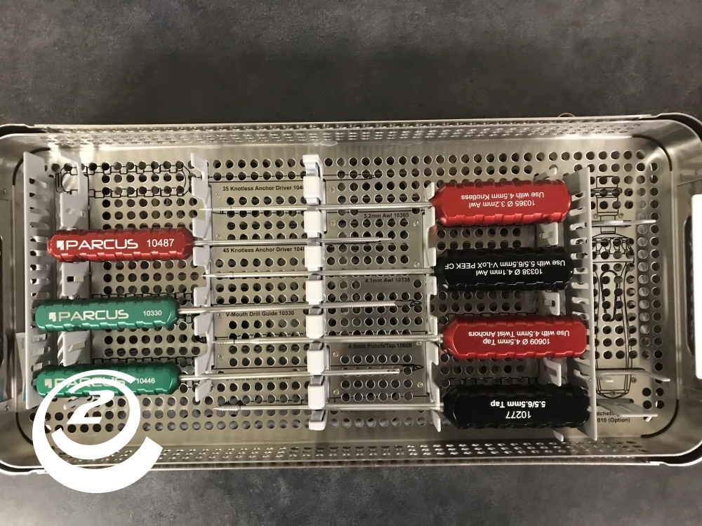 Parcus Suture Anchor Instrumentation Set 10761