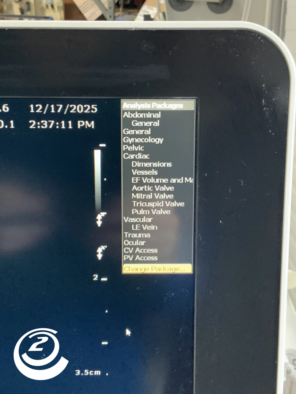 Philips Philips Sparq Ultrasound System W/Probe L12-4, S4-2 MFG 2017