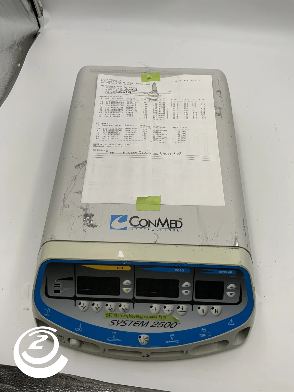 Conmed SYSTEM 2500