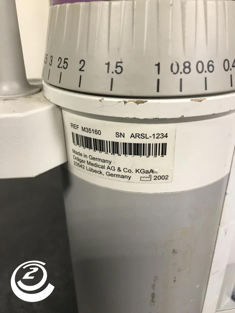 Draeger Drager Vapor 2000 Isoflurane